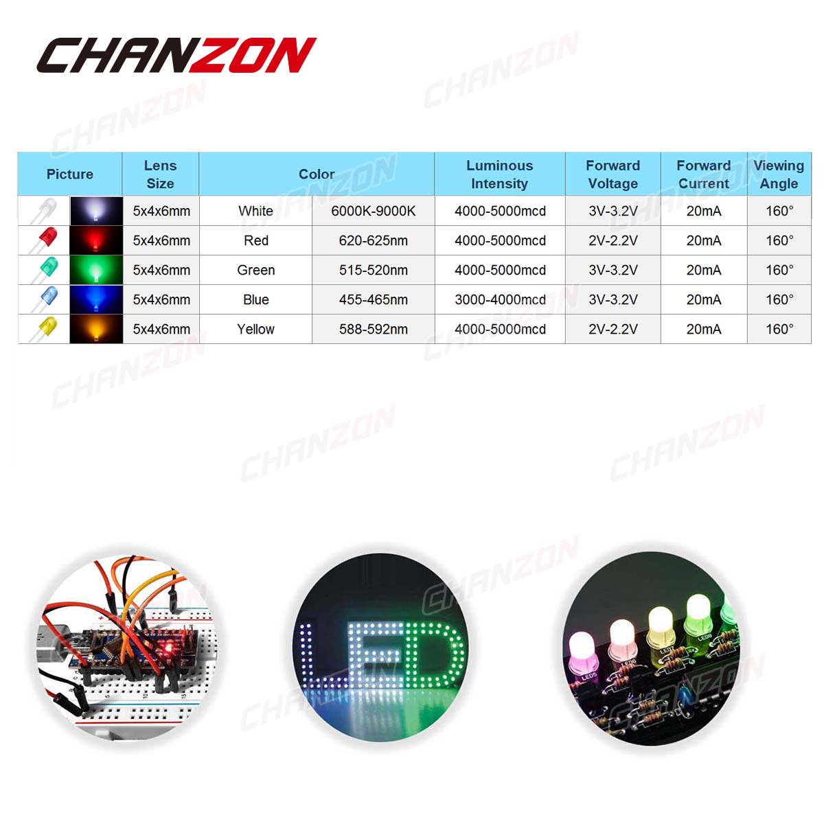100 Stück 5 mm ovale LED-Diode – Science And Hobby Bewertung und Preis