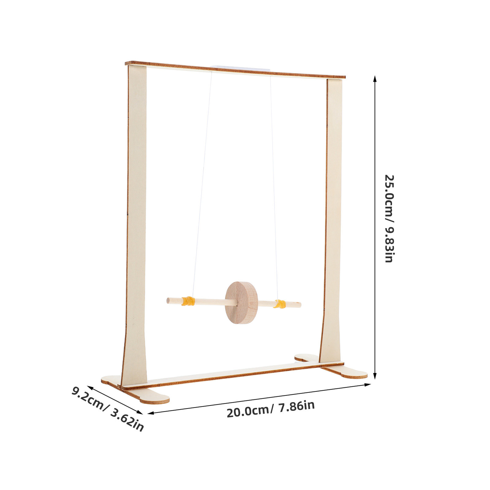 Holz-Maxwell-Experiment Schwer – Science Project Physics Bewertung und Preis