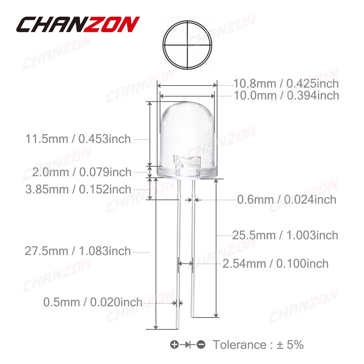 10 Stück 10 mm IR LED Emitting – Science And Hobby Bewertung und Preis